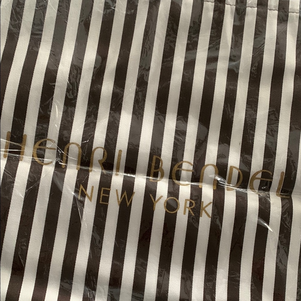 Henri Bendel Striped Duster Bag - Picture 3 of 3
